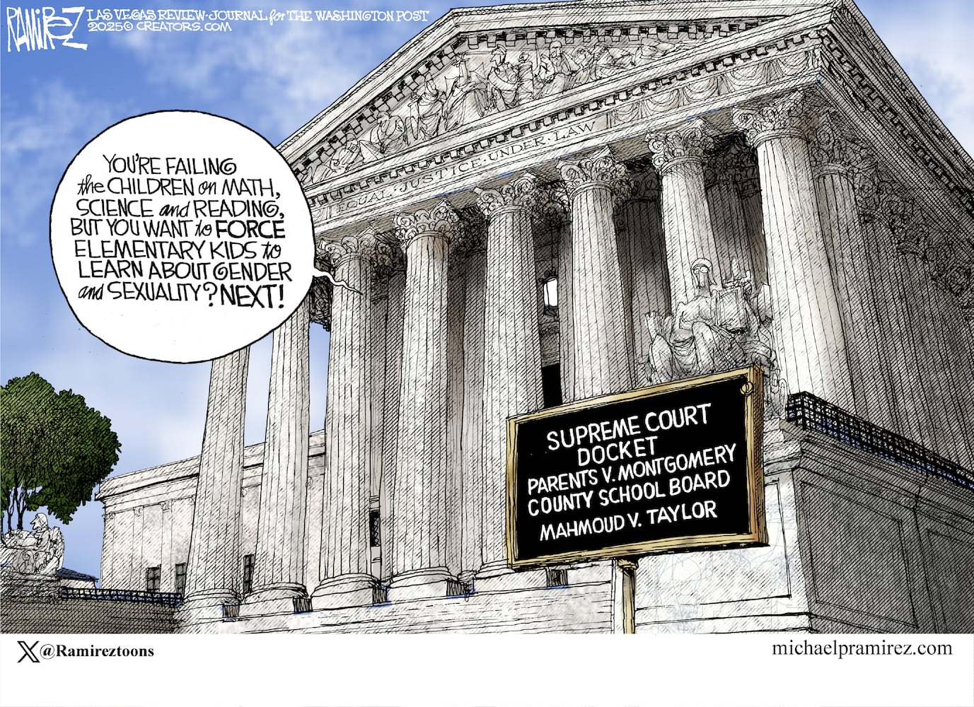 CARTOONS: Michael Ramirez, May 1, 2025