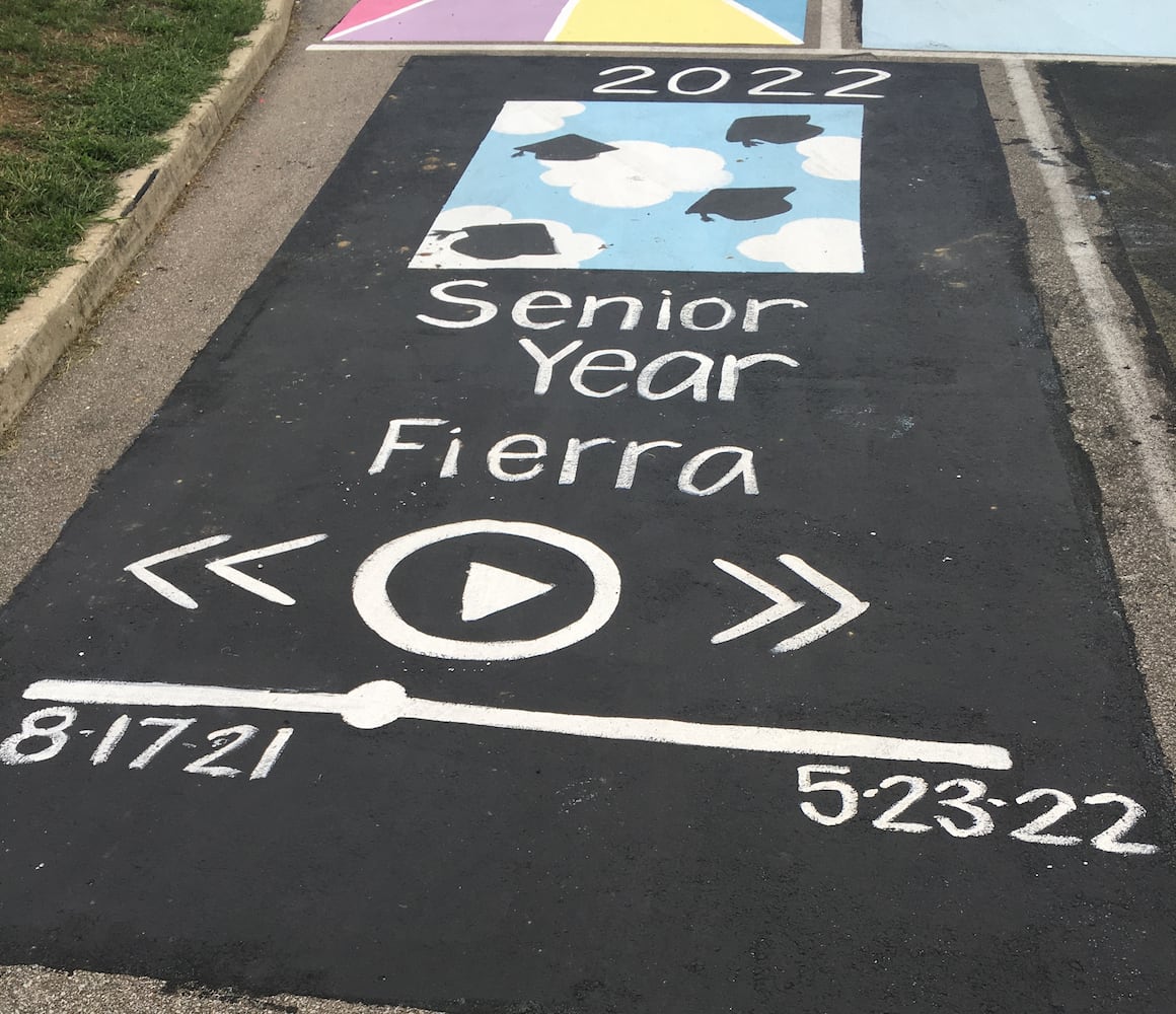 Fairfield High senior parking lot