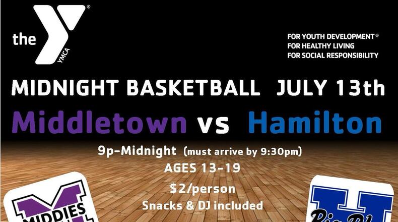 The Middletown Area Family YMCA will be hosting “Midnight Basketball” tonight.