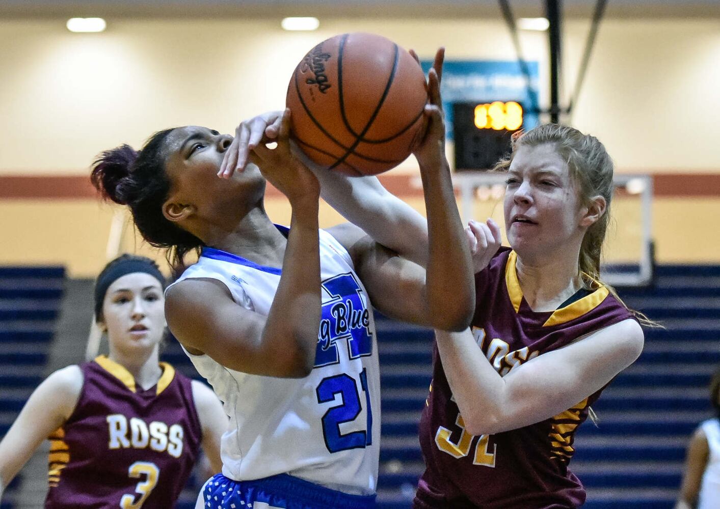 Hamilton vs Ross Girls Basketball