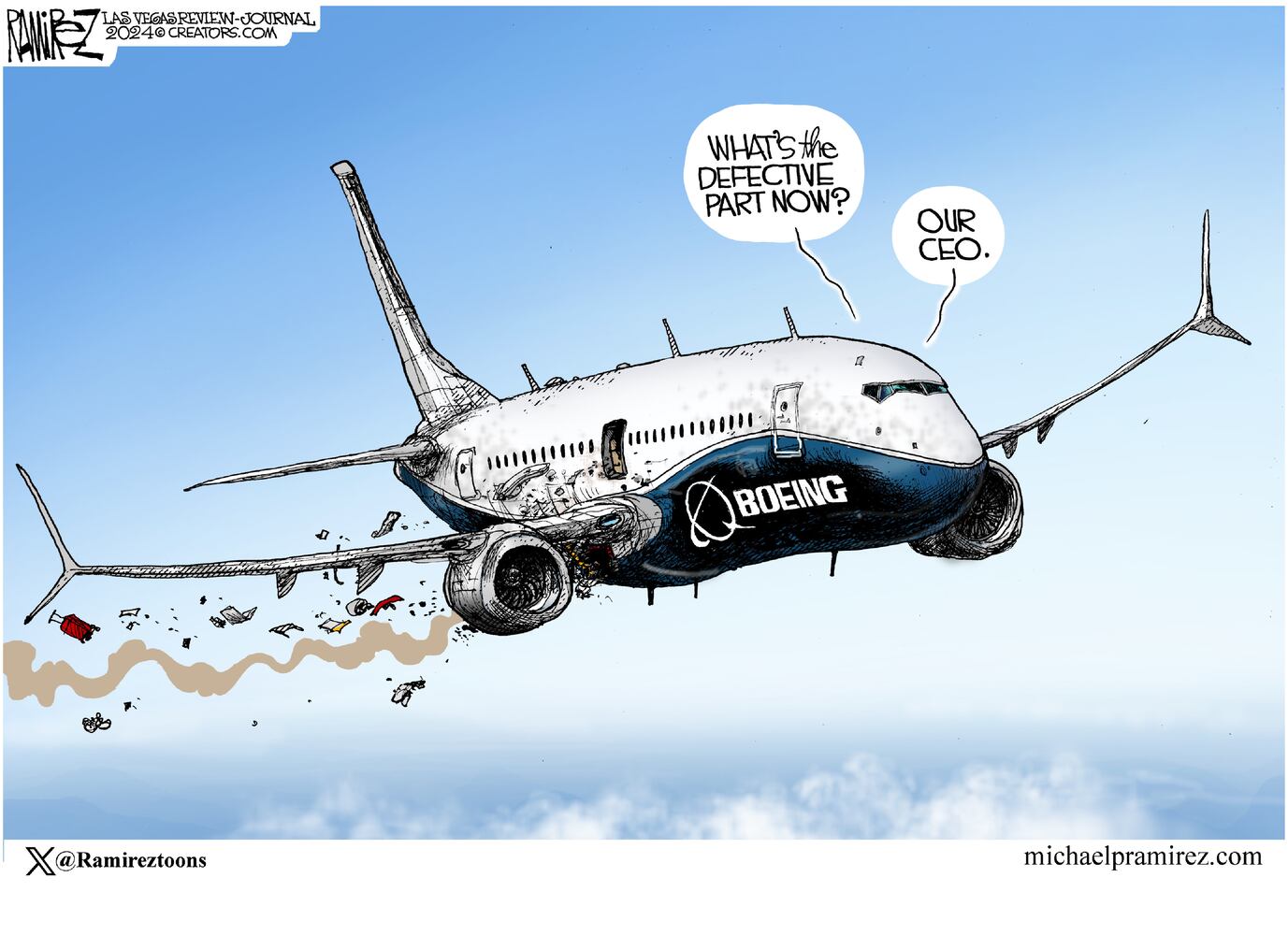 CARTOONS: Michael Ramirez, March 20, 2024
