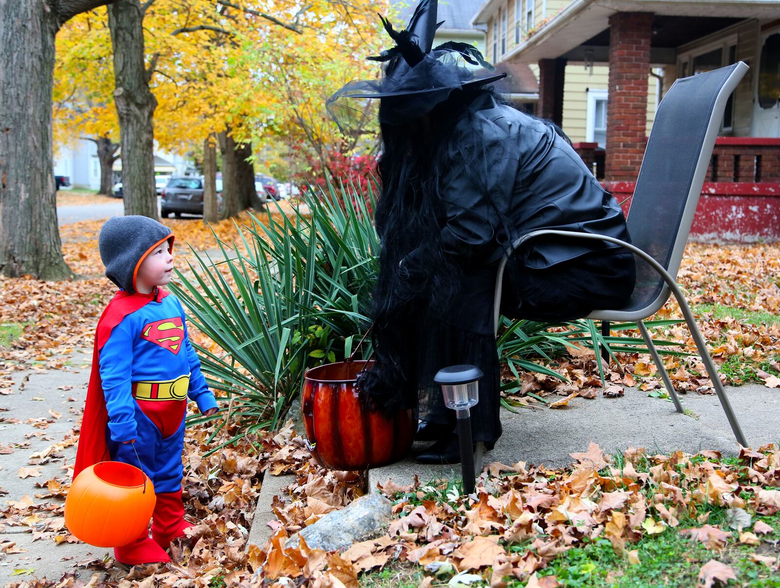 Even Superman will be asked to wear a protective mask this year during trick-or-treat due to concerns about the coronavirus. FILE PHOTO