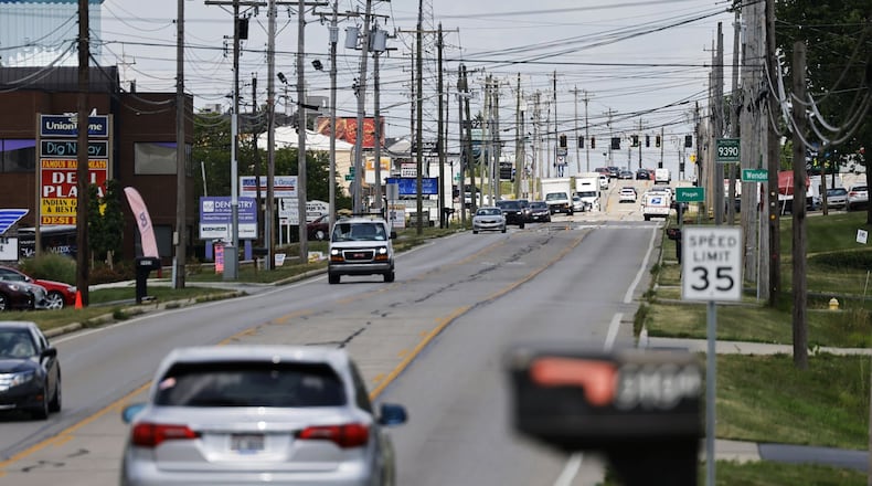 West Chester Township is embarking on a project to revitalize the U.S. 42 corridor including possibly introducing a grant program to help businesses spruce up their properties. NICK GRAHAM/STAFF
