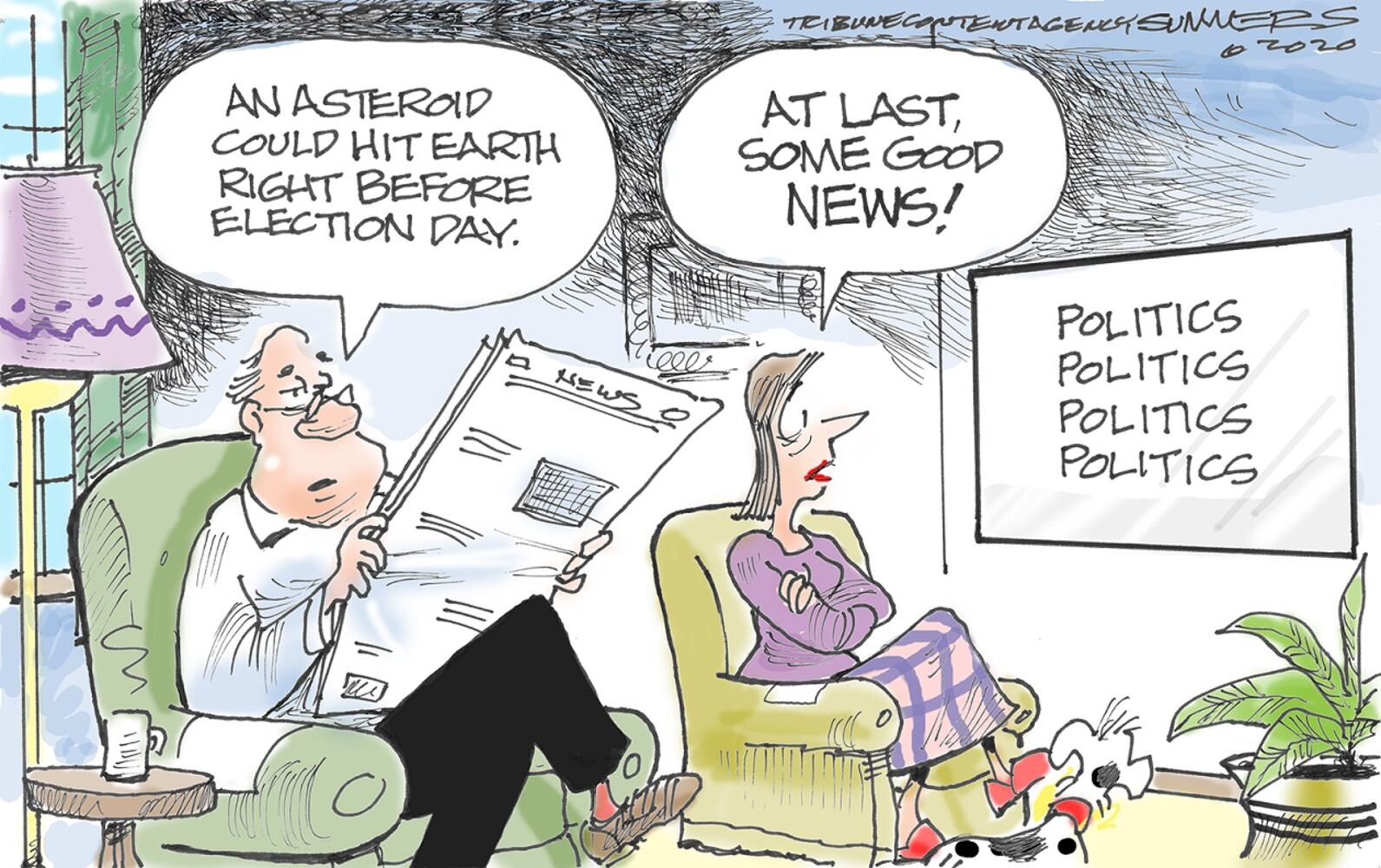 Week in cartoons: The final debate, Jeffrey Toobin and more