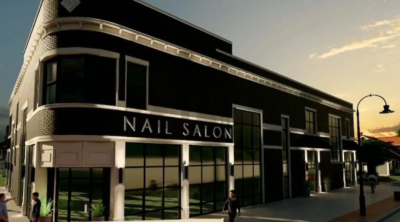 A concept of Ambiance Nail Salon, which will be coming to the City of Hamilton and located on High Street just past Walgreens on Ohio 4, City Manager Joshua Smith said May 5, 2022. CONTRIBUTED