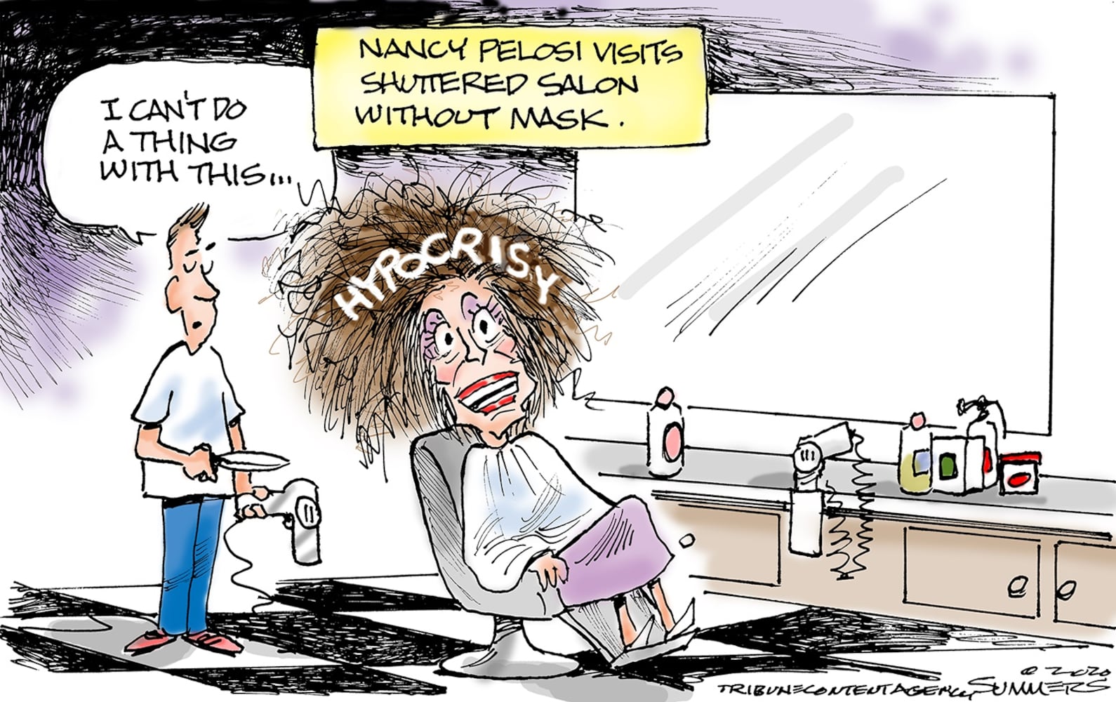 Week in cartoons: COVID-19, Nancy Pelosi and more