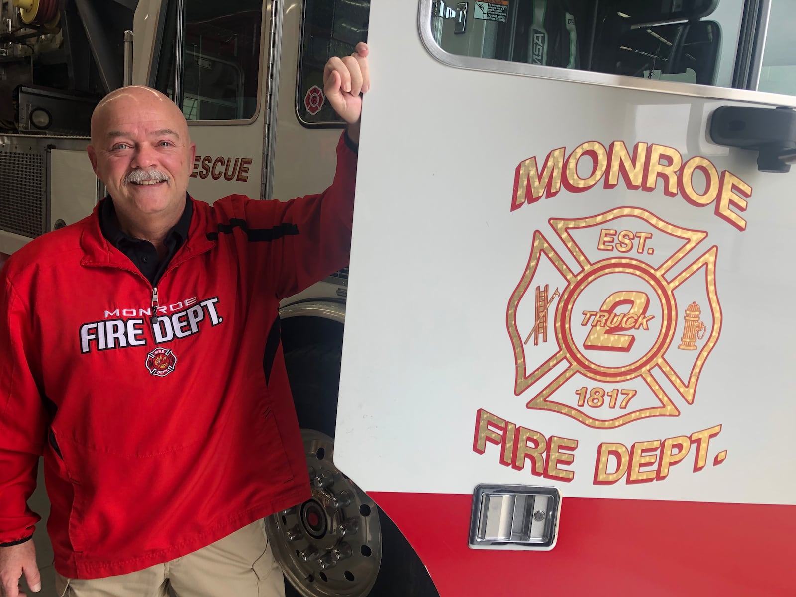 John Centers, a former city of Monroe fire chief, has resigned his seat on city council. FILE PHOTO