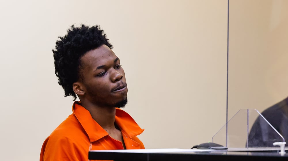 Jumarion Jones, 21, of Middletown appeared in Middletown Municipal Court Monday, March 16, 2026 for an arraignment hearing on a first-degree felony murder charge stemming from the Feb. 22 shooting death of 49-year-old Christopher Bullock. Jones' bond was set at $1 million by Judge James E. Sherron. NICK GRAHAM/STAFF