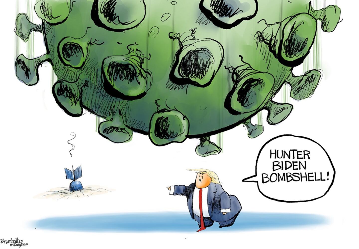Week in cartoons: The final debate, Jeffrey Toobin and more