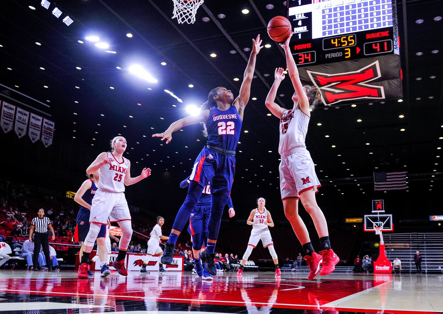 Miami vs Duquesne women's basketball