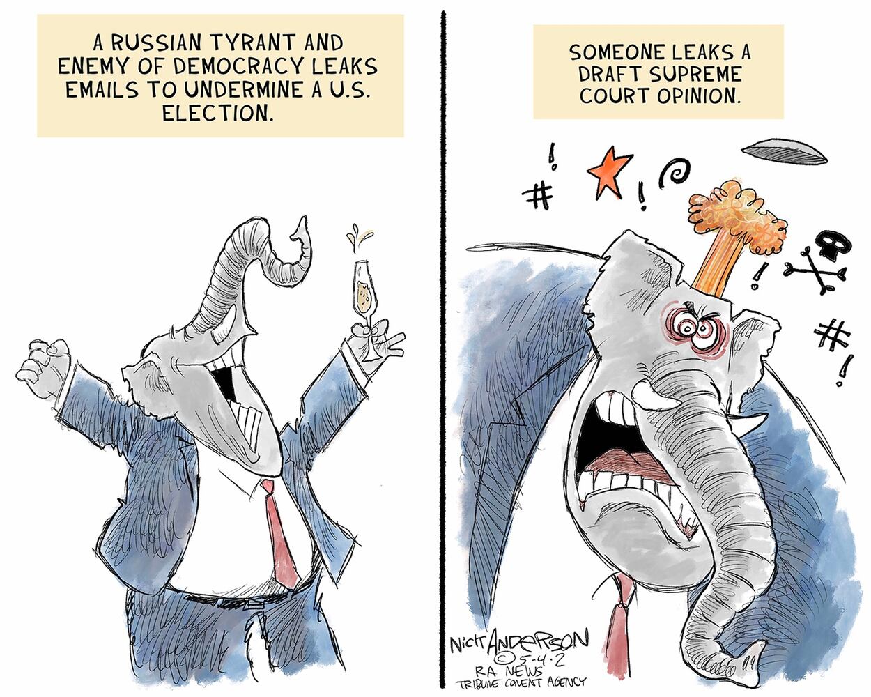 WEEK IN CARTOONS: Supreme Court leak, Roe v. Wade and more