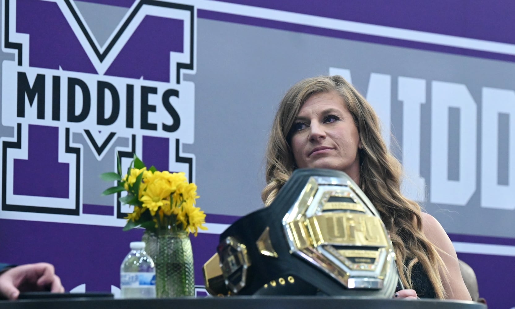 Kayla Harrison returns to Middletown