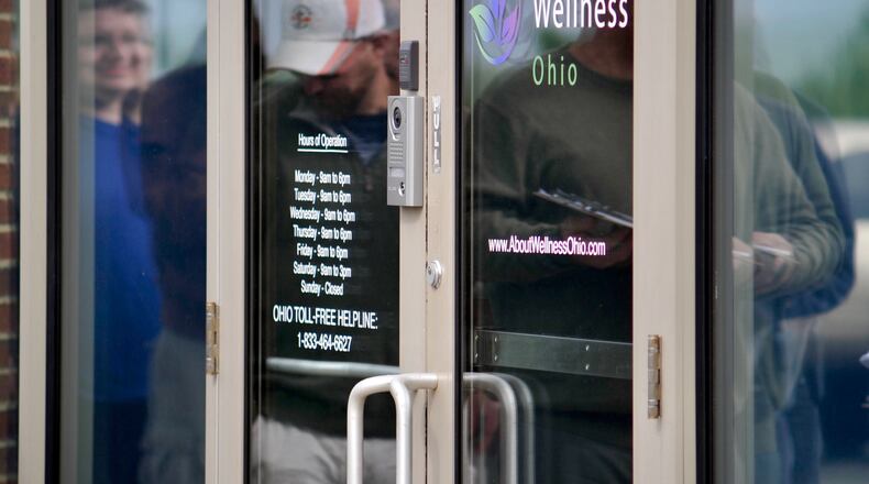 About Wellness, the first medical marijuana dispensary that’s less than an hour’s drive from most southwest Ohio patients, opened in Lebanon in 2020. FILE PHOTO