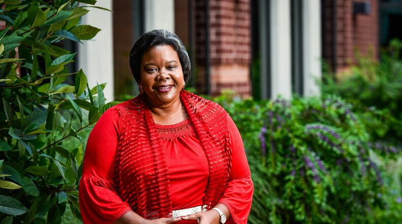 Anita Scott Jones has been involved with the American Heart Association’s Heart Walk for years. She has since had an implantable cardioverter defibrillator device placed inside her to help with her heart problems. NICK GRAHAM/STAFF