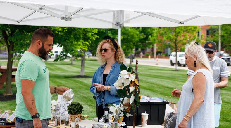 The Hamilton Flea is a monthly summertime shopping option at Marcum park in downtown Hamilton. It is slated for 10 a.m.-4 p.m. Saturday, June 10. THOMAS PATE/CONTRIBUTED