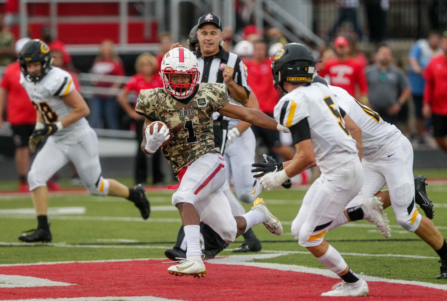 Fairfield beasts Centerville in season opener football