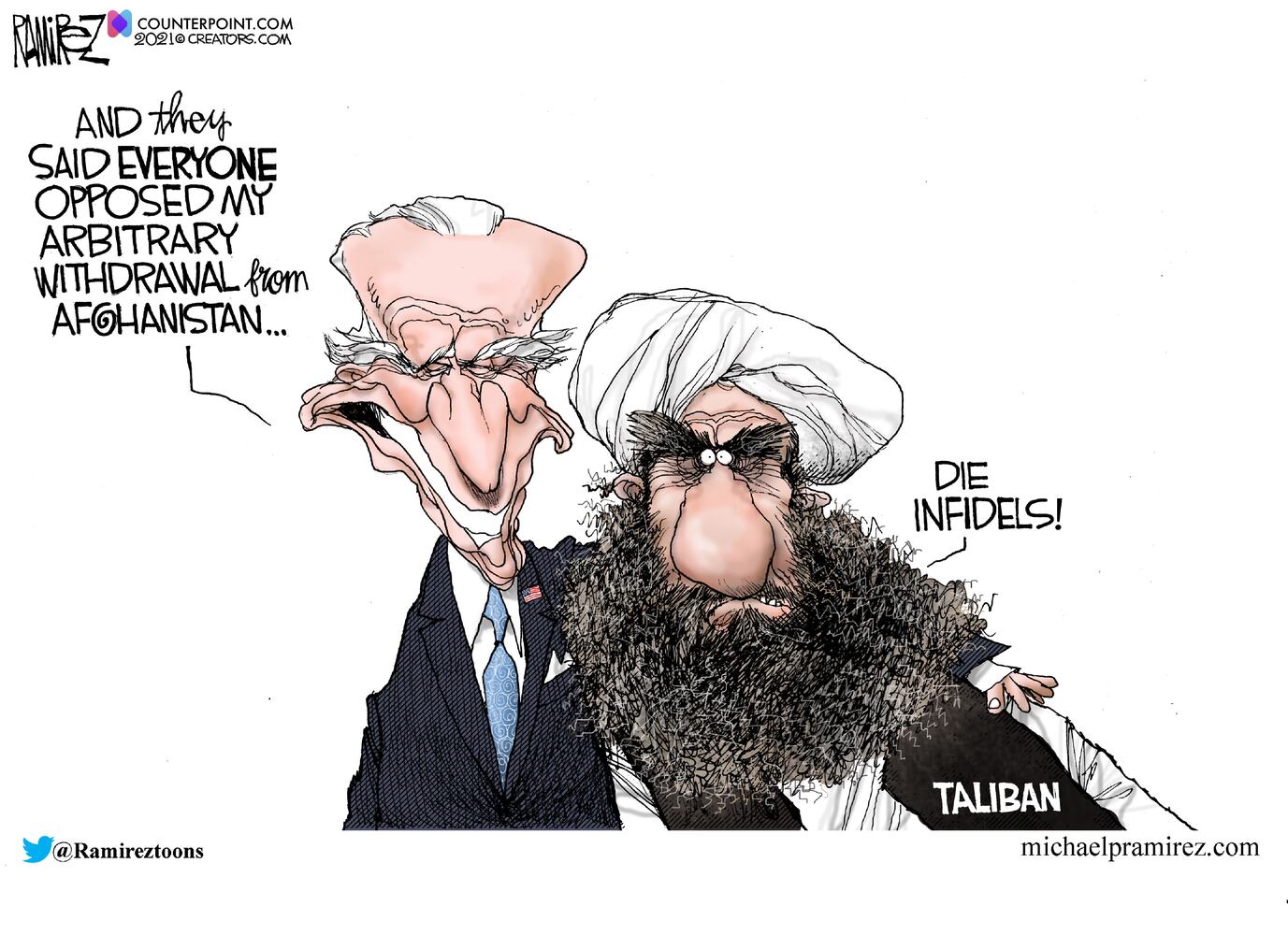 Week in cartoons: Mass shootings, Afghanistan exit and more