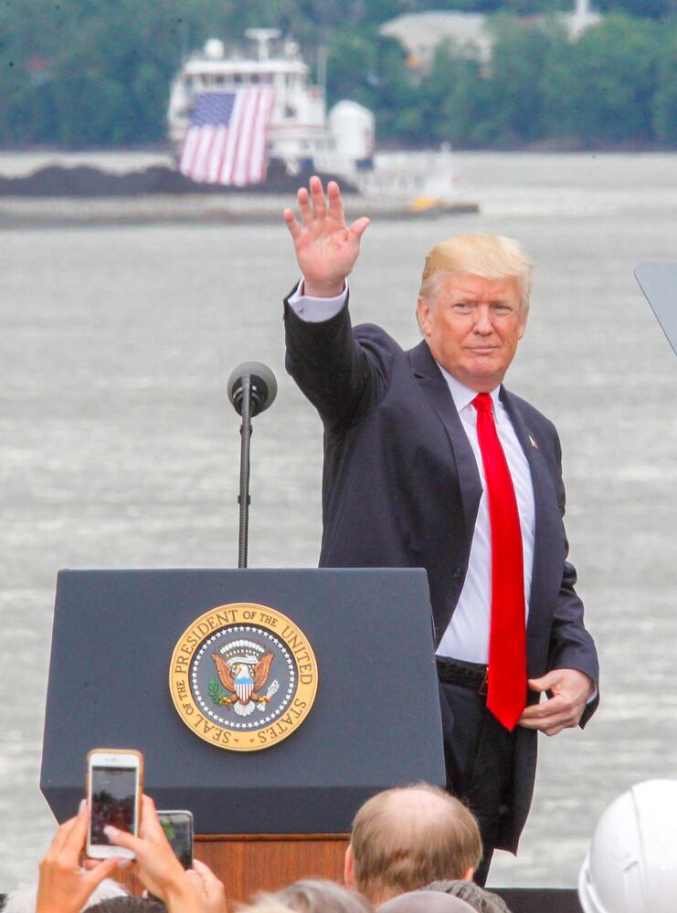 PHOTOS President Trump in Cincinnati