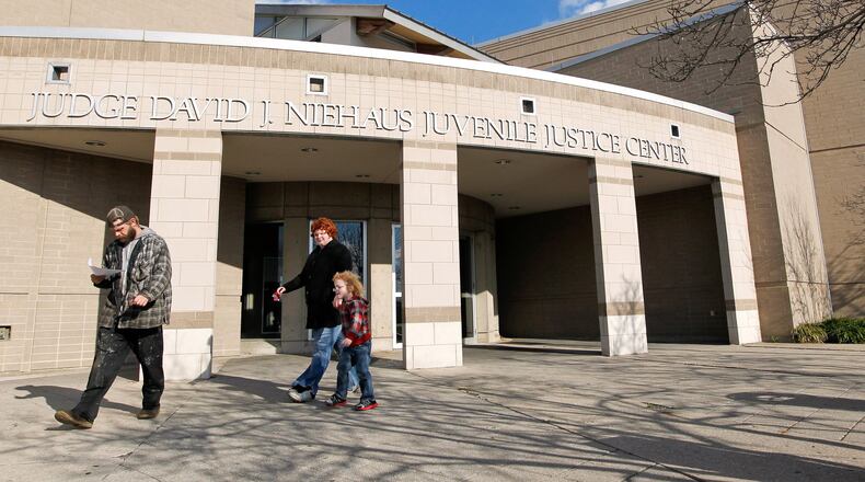 The Butler County Juvenile Justice Center. STAFF FILE PHOTO