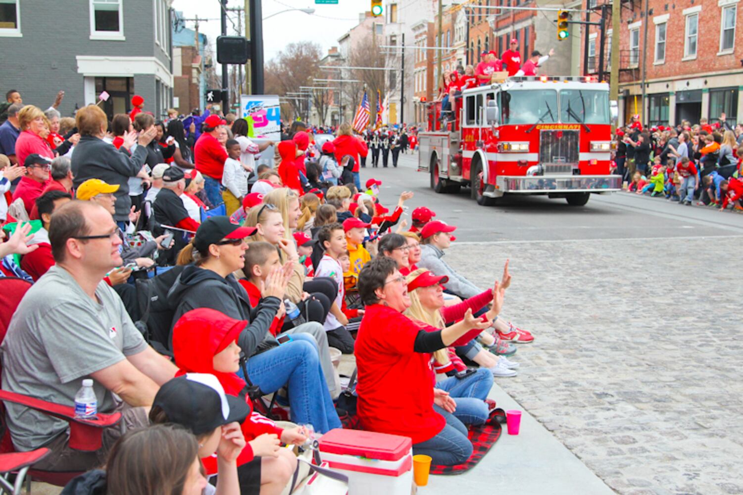 Reds Opening Day Parade 2015