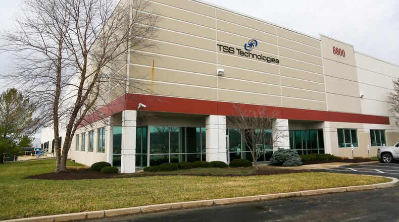 TSS Technologies is located at 8800 Global Way in West Chester Twp., the manufacturing firm’s assembly facility, as well as in Woodlawn, where it has a machining facility. It is looking to add 150 positions in the next 18 months. GREG LYNCH/STAFF