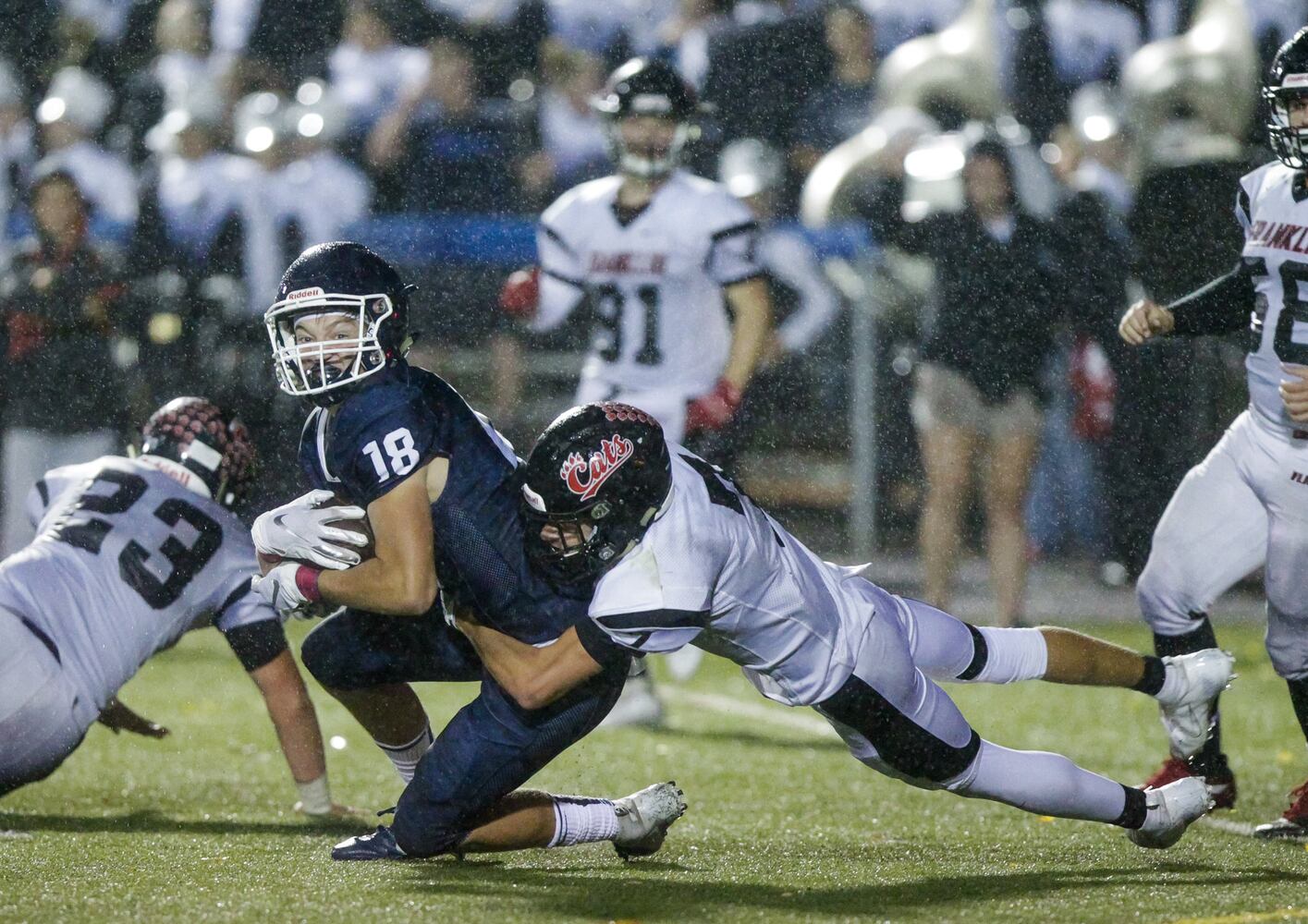 Franklin football beats Valley View Friday, Oct. 11