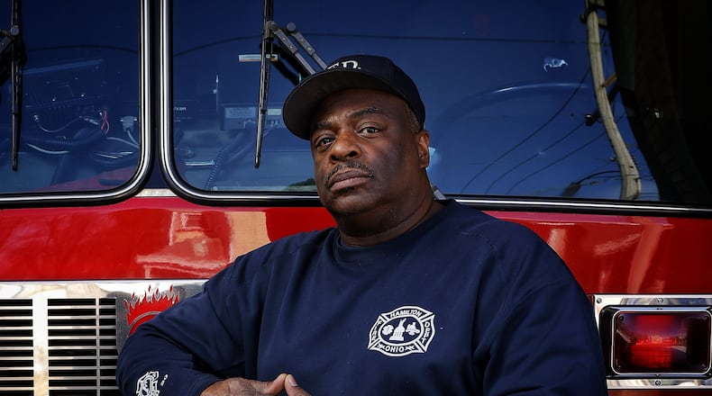 Ed Avery is retiring from Hamilton Fire Department after 28 years of service. NICK GRAHAM/STAFF