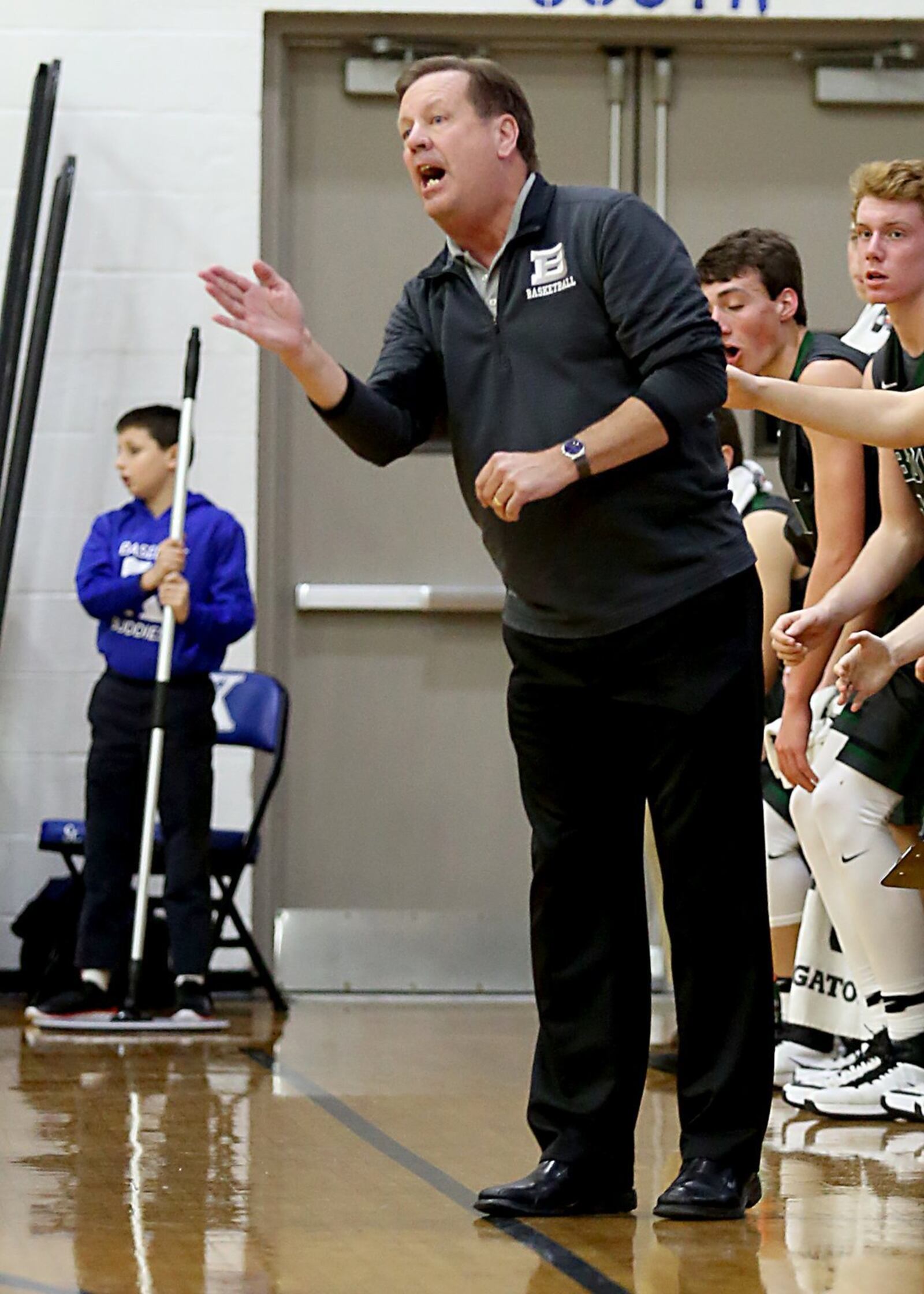 Badin coach Gerry Weisgerber, shown during a game last season, has won 283 games in 20 years as the Rams head coach. COX MEDIA FILE PHOTO