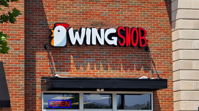 Wing Snob restaurant has opened at 8179 Princeton Glendale Road in West Chester Township. NICK GRAHAM/STAFF