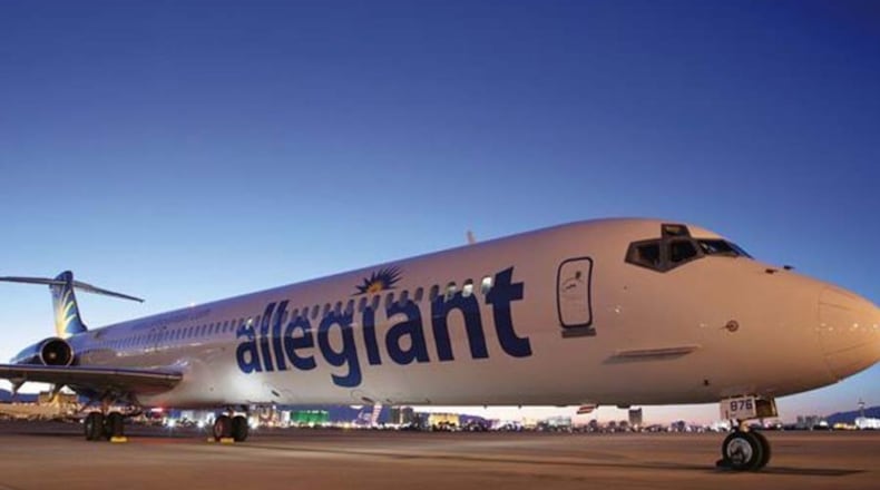 Allegiant Air started serving the Dayton International Airport in April 2016. GETTY IMAGES