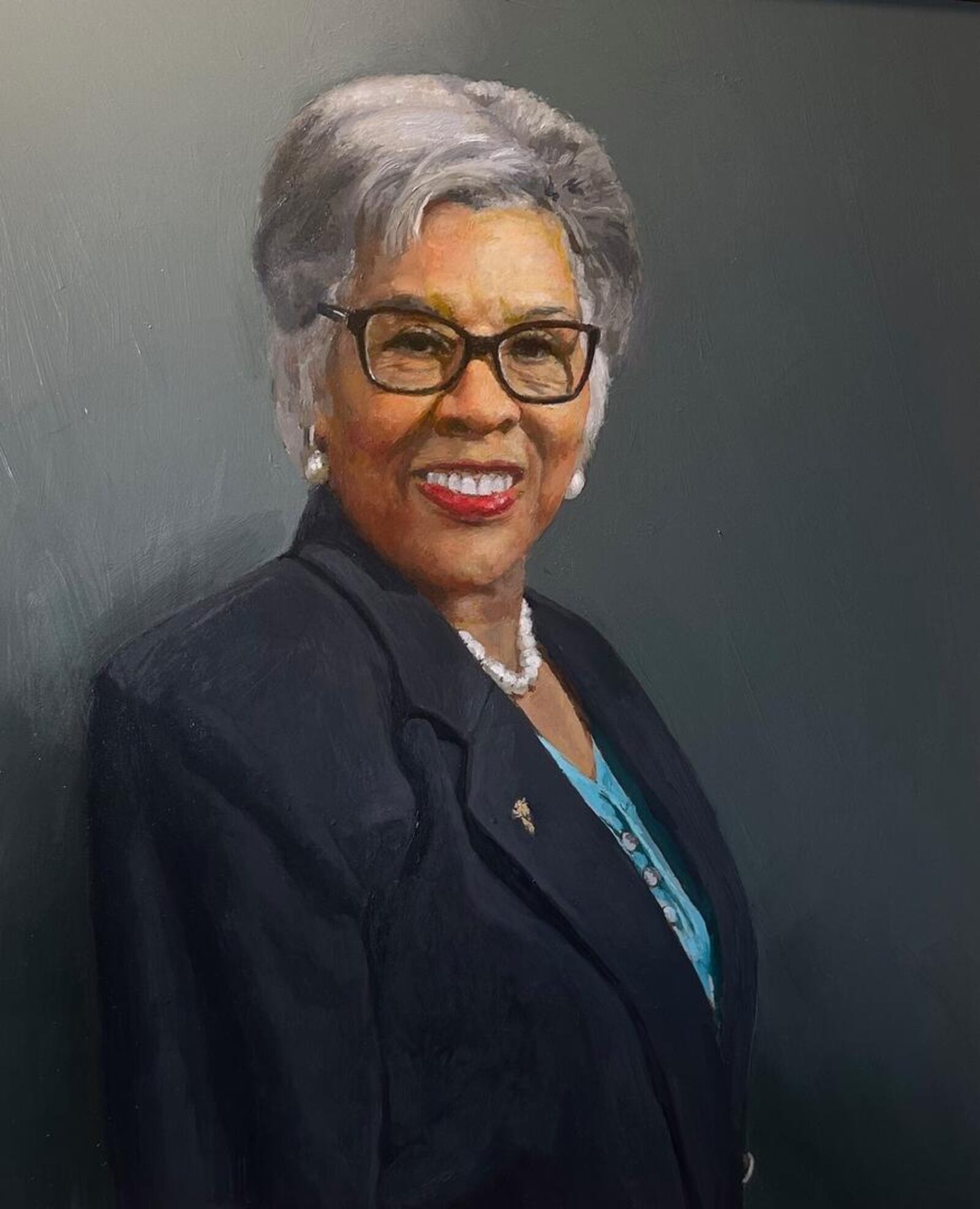 Ohio Congresswoman Joyce Beatty as depicted by artist Abner Cope in "The Difference Maker." CONTRIBUTED