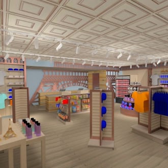 The KI Essential shop will be updated for the park's 2026 season. Photo contributed by Kings Island.