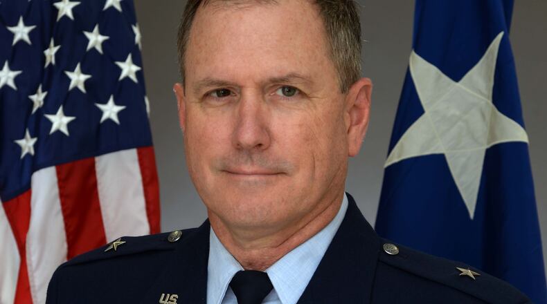 Brig. Gen. James H. Dienst, next commander of the 711th human performance wing at Wright-Patterson Air Force Base.