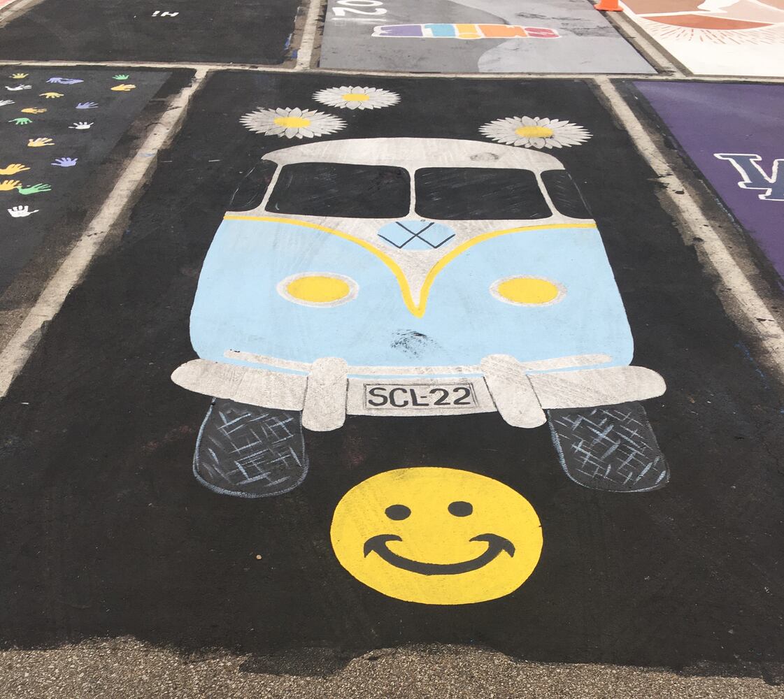 Fairfield High senior parking lot