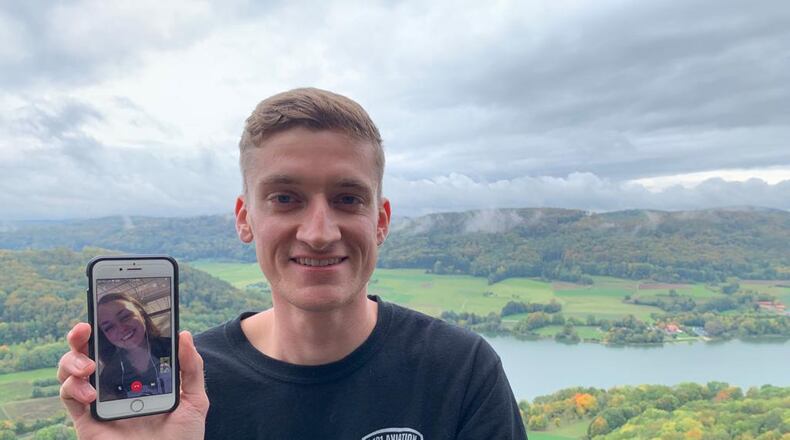 Cedarville University grads Addison and Mariah Love were deployed just 14 days after their wedding in Nov. 2019 and are reunited 15 months later.