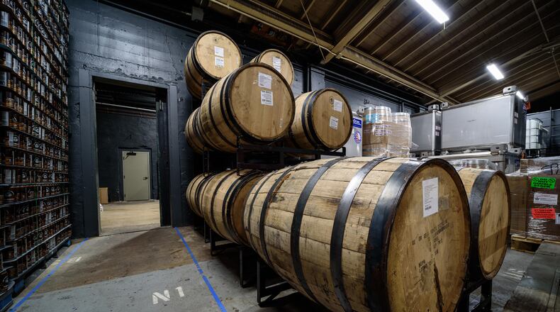 Here's a sneak peek inside the Dayton Barrel Works Artisan Distillery, located at 324 E. Second St. in downtown Dayton. TOM GILLIAM/CONTRIBUTED