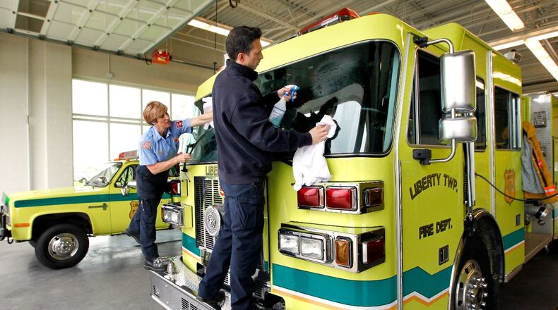 Liberty Twp. trustees are interviewing three finalists for fire chief. STAFF FILE PHOTO