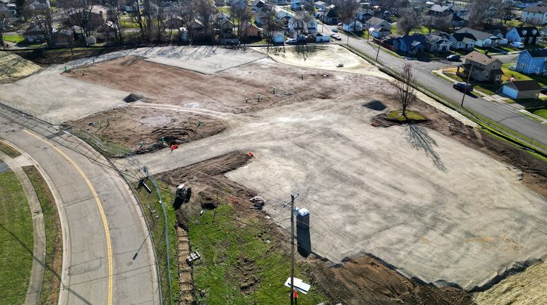 The city of Middletown is building four new fire stations, including fire headquarters on Yankee Road. NICK GRAHAM/STAFF