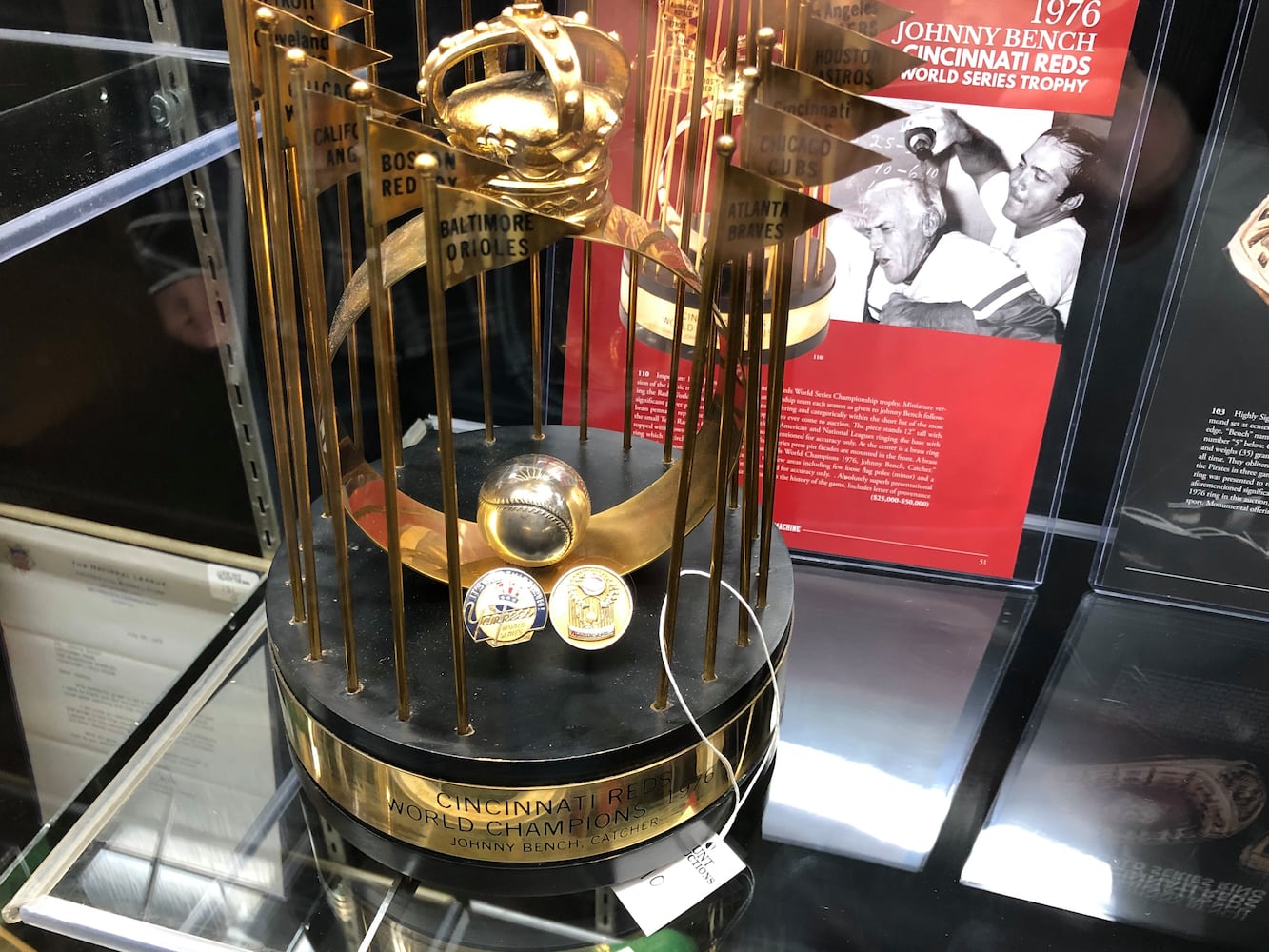 Johnny Bench auction
