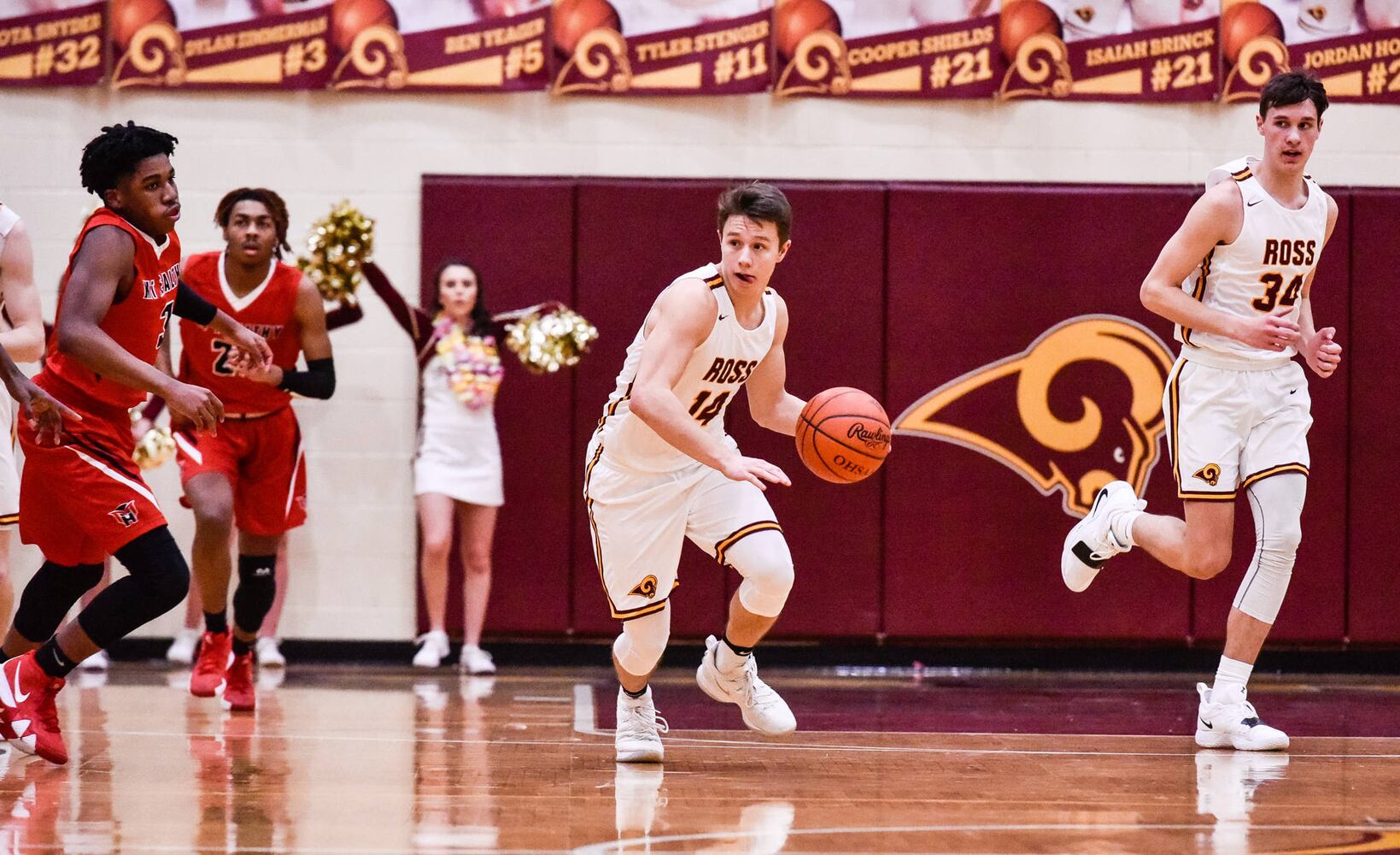 Ross vs Mt. Healthy basketball