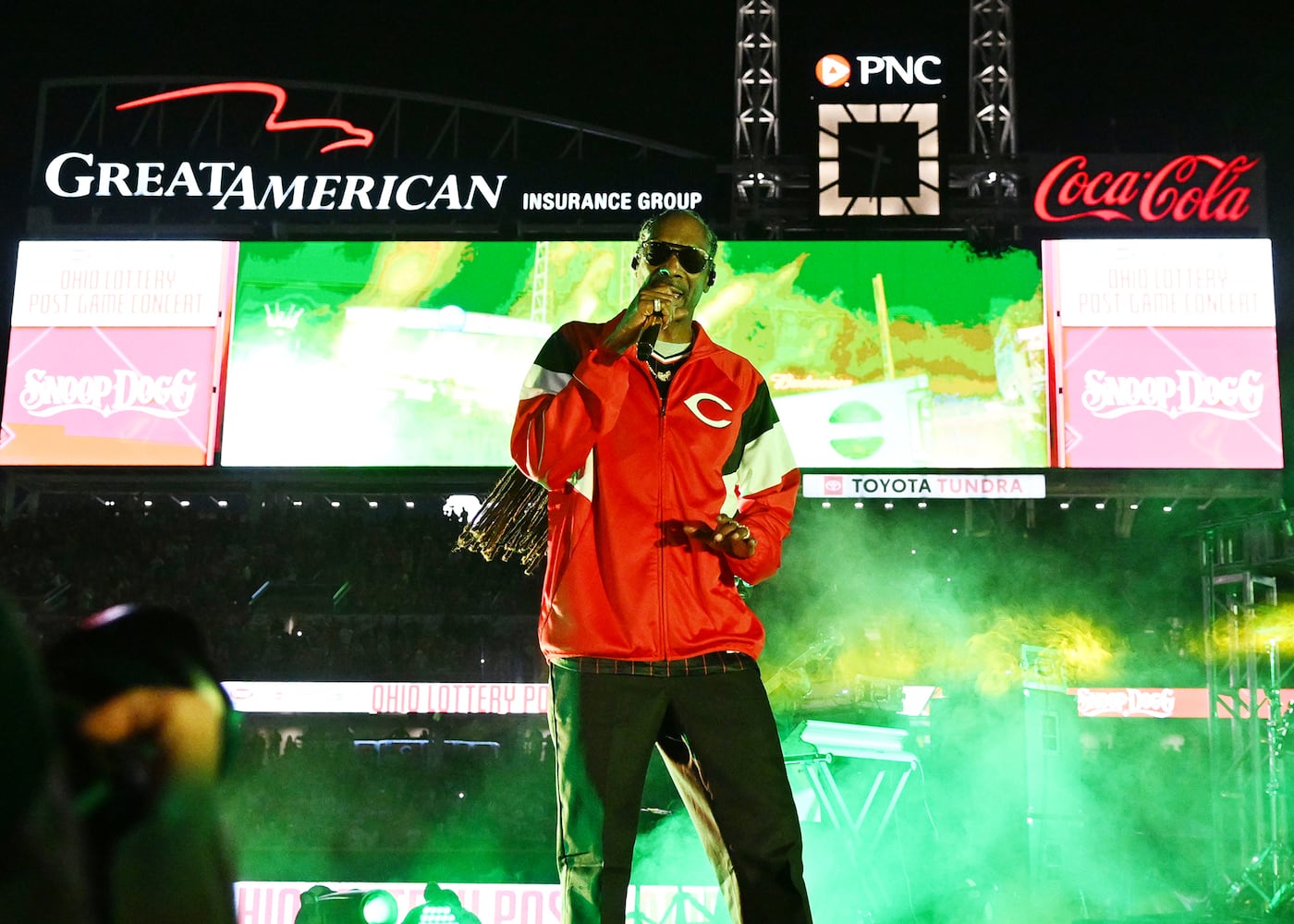 Snoop Dogg at GABP
