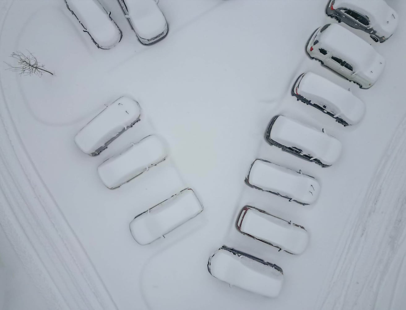 Snow in Central Ohio 