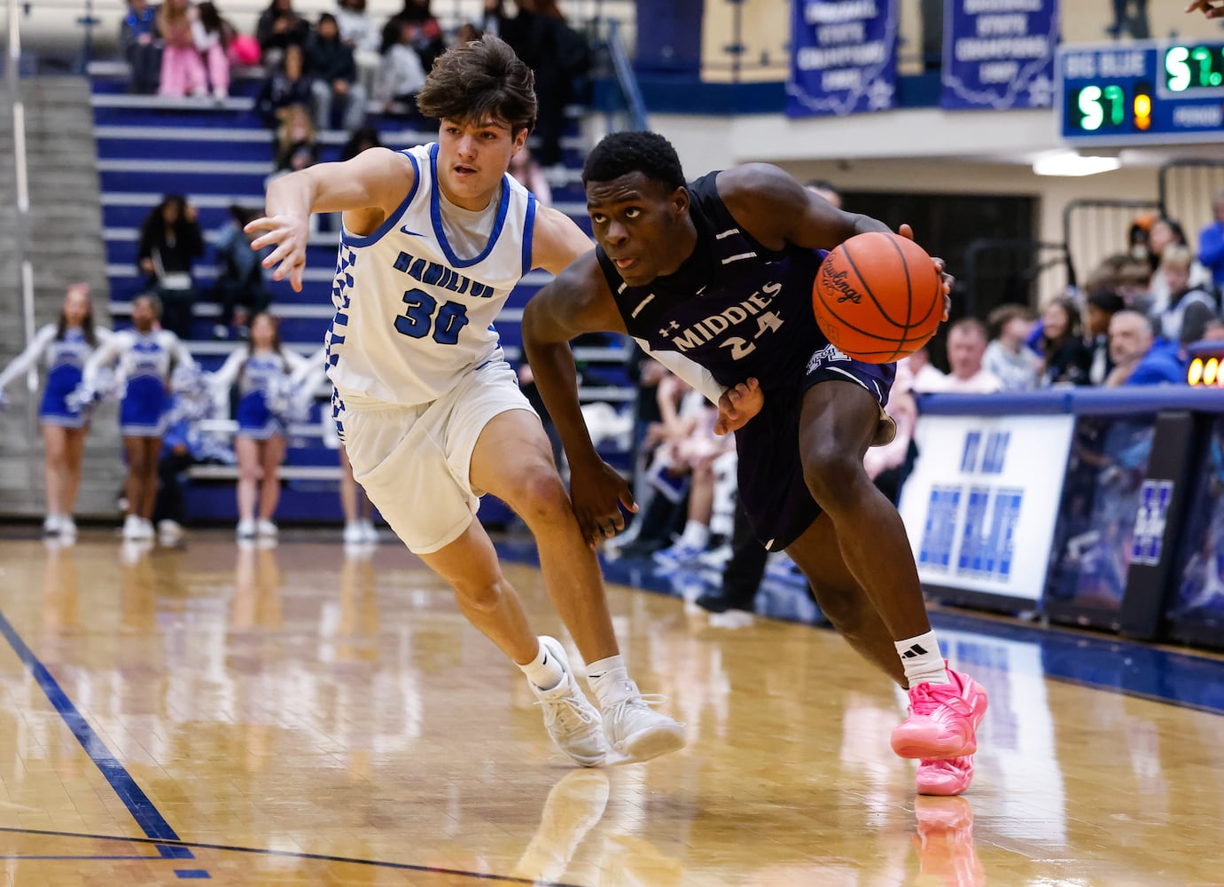 012326 Hamilton vs Middletown basketball