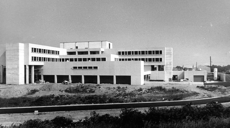 Mercy Hospital in Fairfield is seen under construction in this August 1978 photo. It is celebrating its 45th anniversary this year. FILE