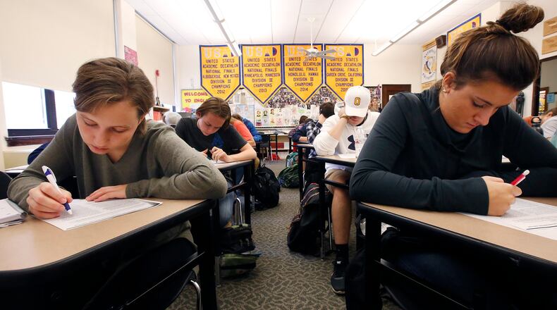 For the first time in six years the Ohio Department of Education’s annual report cards, which are scheduled to be released Thursday, will include overall district letter grades A-F.