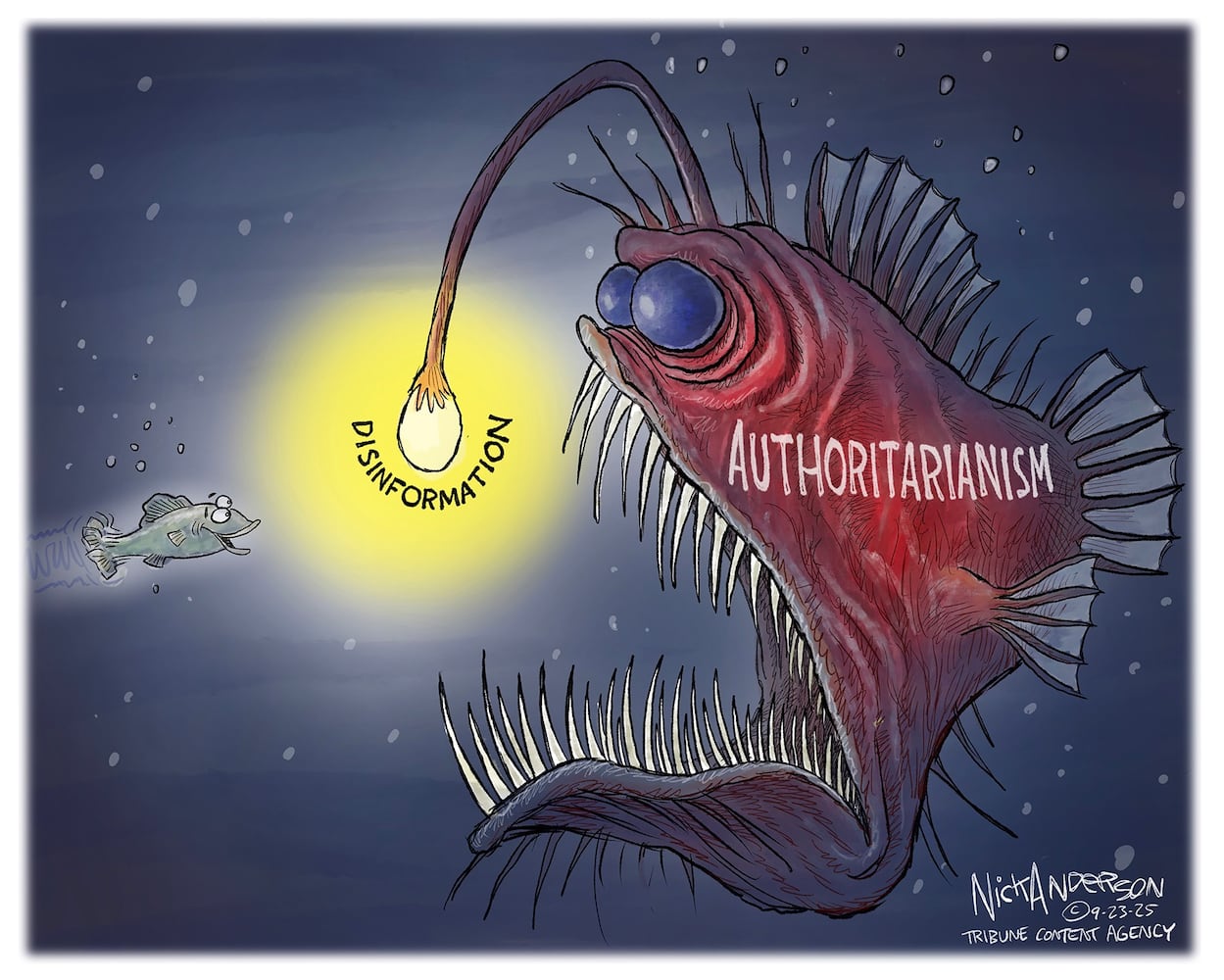 CARTOONS: Nick Anderson, Sept. 28, 2025