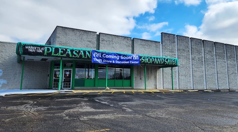 St. Vincent de Paul buys the Pleasant Treasure property, 4016 Pleasant Ave., and plans to redevelop the site for a new thrift store and donation drop center. NICK GRAHAM/STAFF