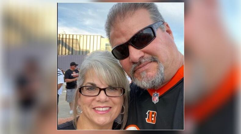 The Rev. Mike Botts, pastor of Open Arms Community Church, and his wife, Leslie, who asked him what they would do for the homeless during these cold temperatures. They opened a temporary cold shelter in the Hamilton church. CONTRIBUTED