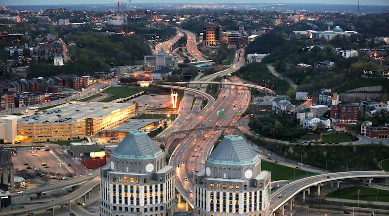 Headquarters of Procter & Gamble in downtown Cincinnati.