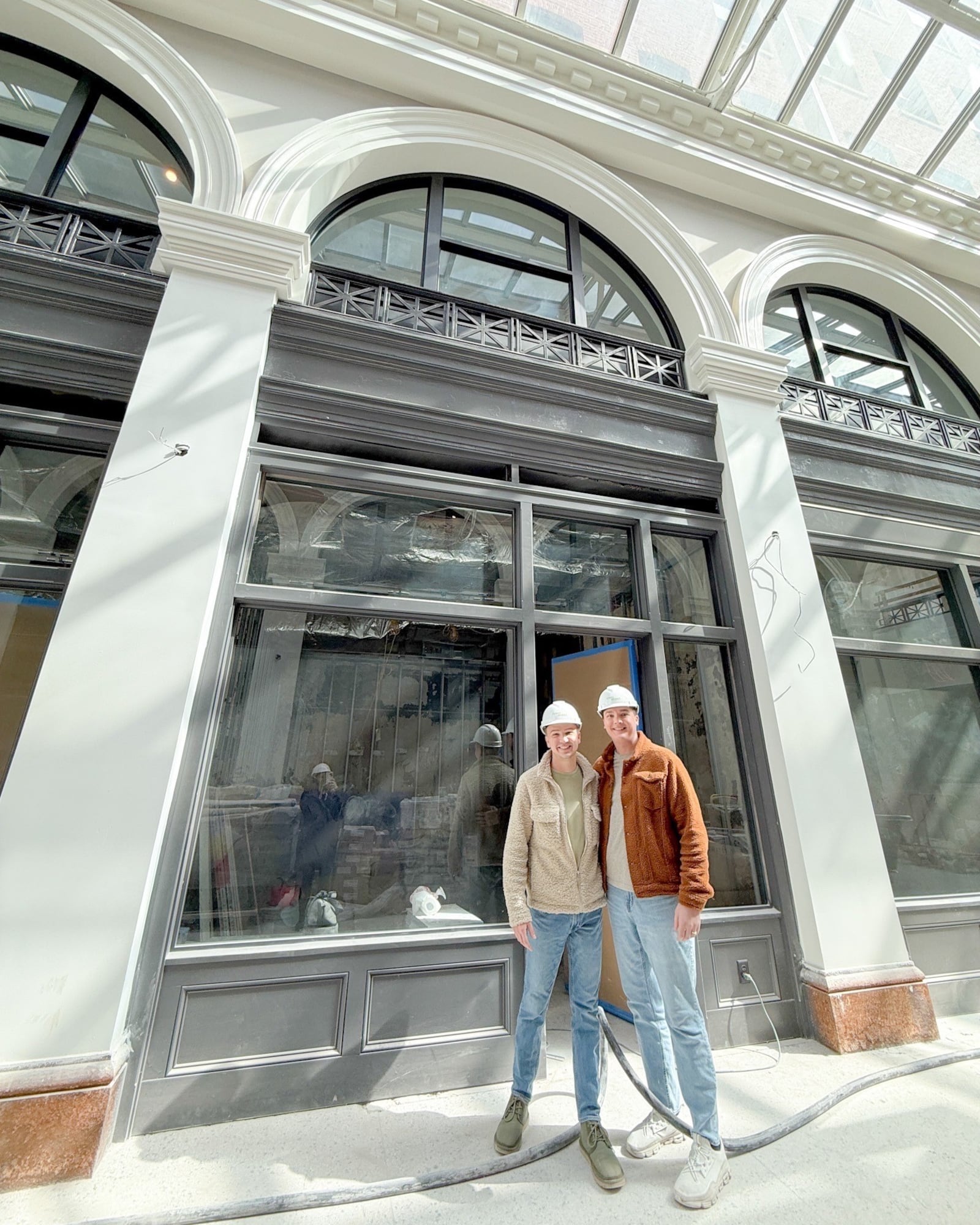 Luke’s Custom Cakes in Hamilton is opening a second location inside the Dayton Arcade. Pictured (left to right) is Owner Luke Heizer and his fiancé, Colton Amberger (CONTRIBUTED PHOTO).